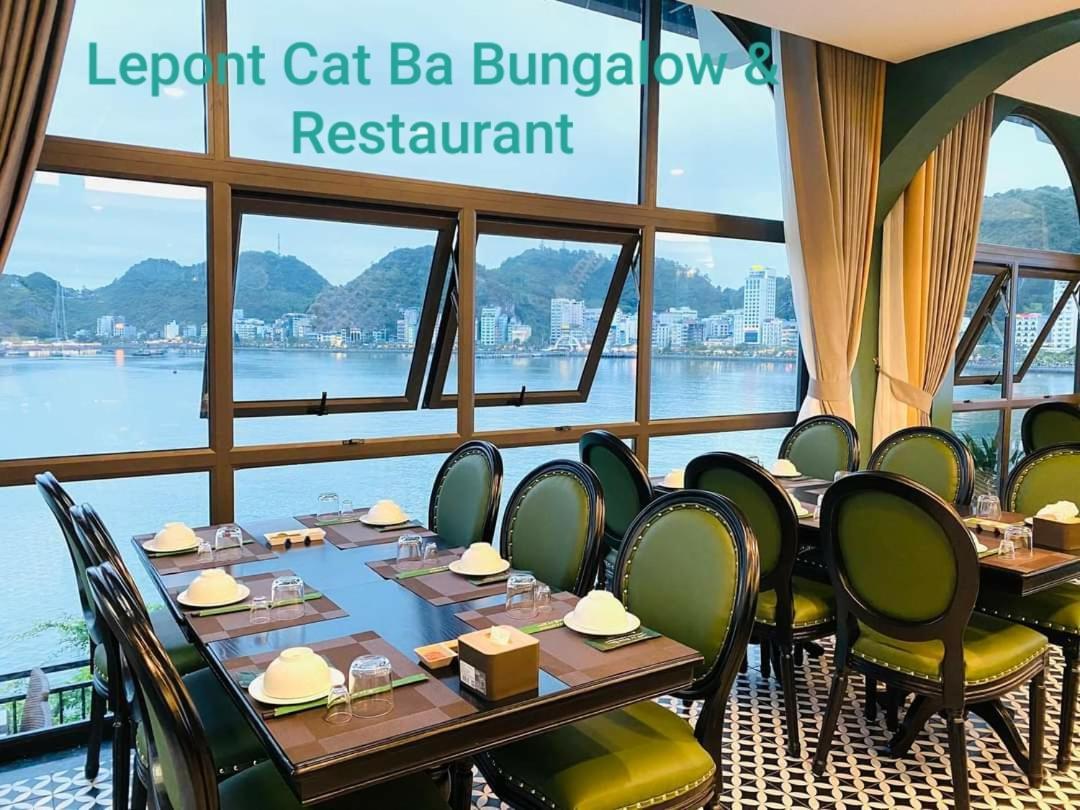 Lepont Cat Ba Bungalow Dong Khe Sau Exterior photo